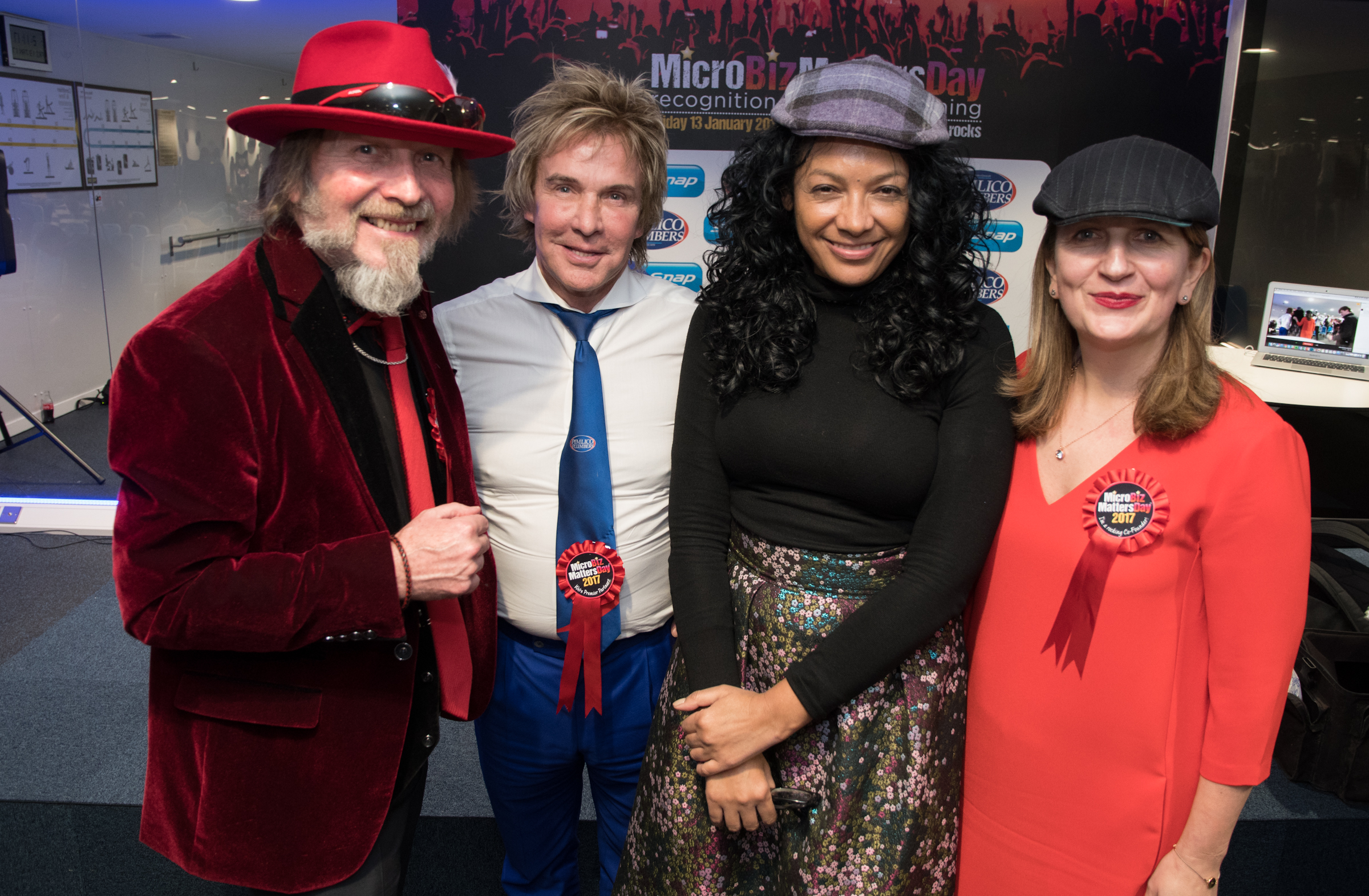 #MicroBizMattersDay 2017 - Tony Robinson OBE, Charlie Mullins OBE, Kanya King MBE, Tina Boden